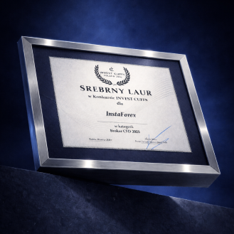 InstaForex galardonada con el Laurel de Plata en Invest Cuffs 2025